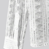 Chemise à manches transparentes