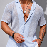 Chemise d'été transparente zoom