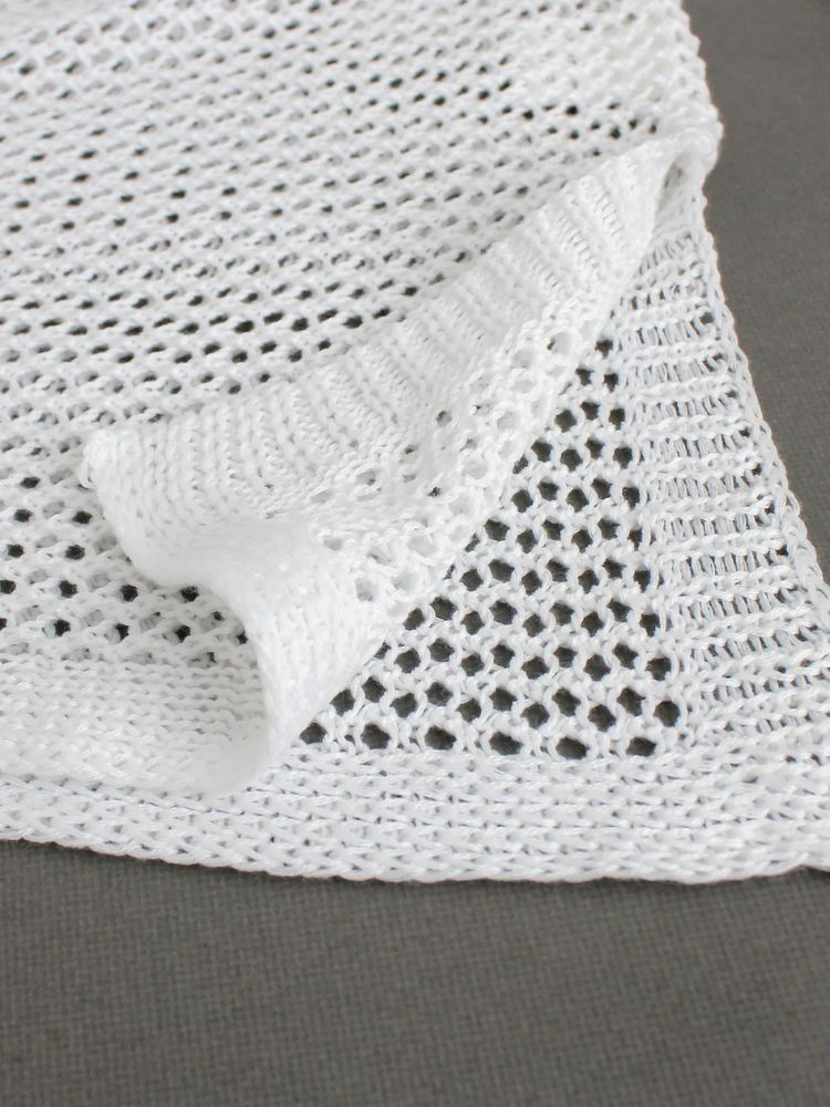 Jupe transparente au soleil maille