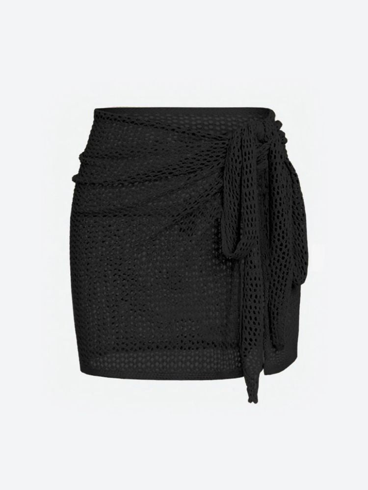 Jupe transparente au soleil noir