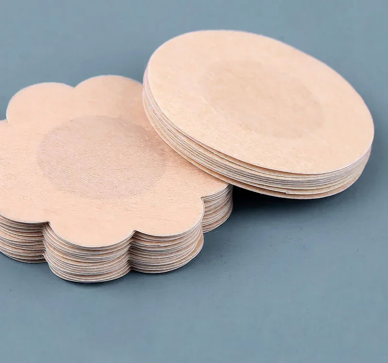 100 cache-tétons fins et respirants