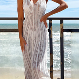 Robe de plage transparente femme