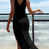 Robe de plage transparente femme